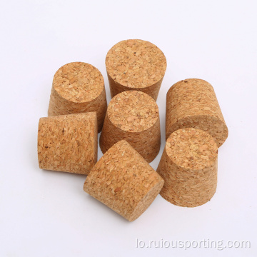 ຂວດເຫລົ້າທີ່ເຮັດຈາກ Cork Porked Tapered Stopper